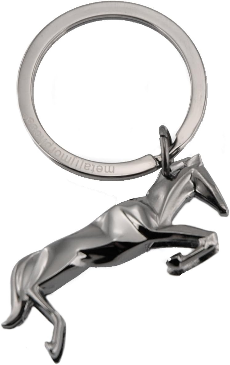 DKring Horse Keyring, Chrome, One size - Image 4