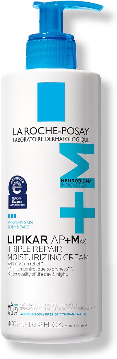 La Roche-Posay Lipikar Baume AP+M Triple Action Body Moisturiser Dry Skin 400ml