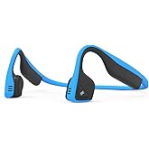 Aftershokz Titanium Open Ear Wireless Bone Conduction Headphones (Standard, Ocean Blue)