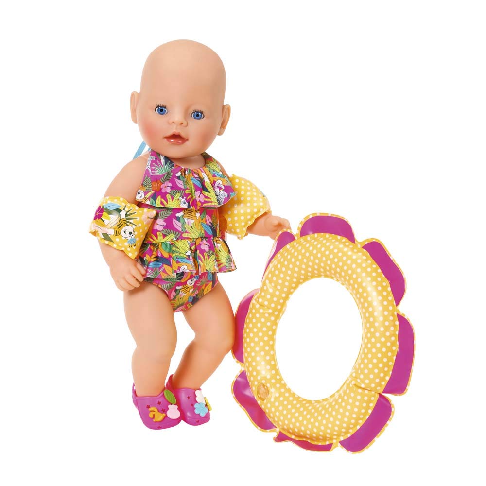 zapf creation swimming doll