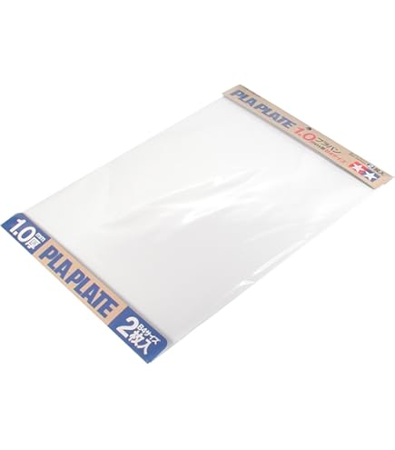 K179)専用です。TAMIYA タミヤ　1.7ｍｍプラバン　プラ板　5枚 タミヤ 楽しい工作シリーズ 透明プラバン 1.7mm厚 B4サイズ （1