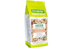 Seitenbacher Organic Muesli Cashews Almonds Natural Cereal, 16 Ounce