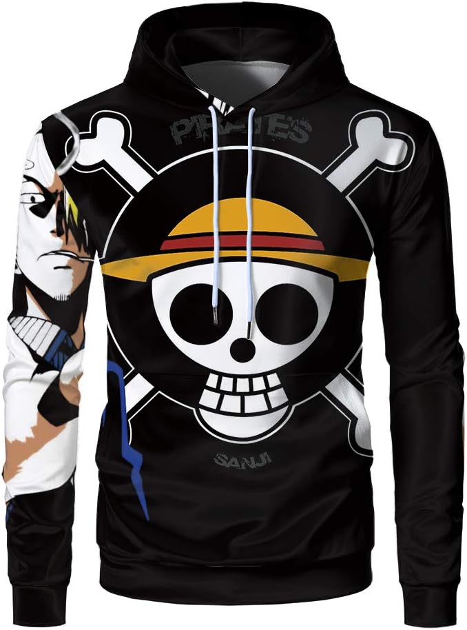 YEPO Monkey D Luffy One Piece 3D Print Kids Adults Unisex Comfrotable Polyester T Shirt