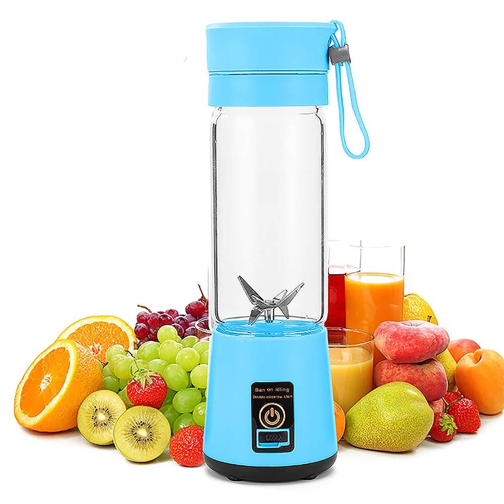 Fruit Juicer, Vangonee 380ML Portable Juicer USB Electric Smoothie Maker Fruit Shaker Bottle for Kitchen Fruit