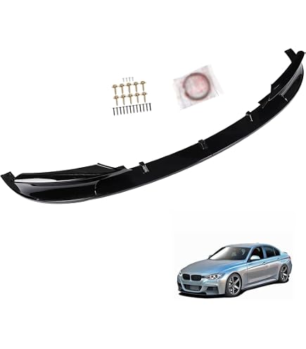 Tluuze Glossy Black Front Bumper Lip Spoiler For BMW X3 X4 2018-2021 M Sport - G01/G02 Pre-LCI Models