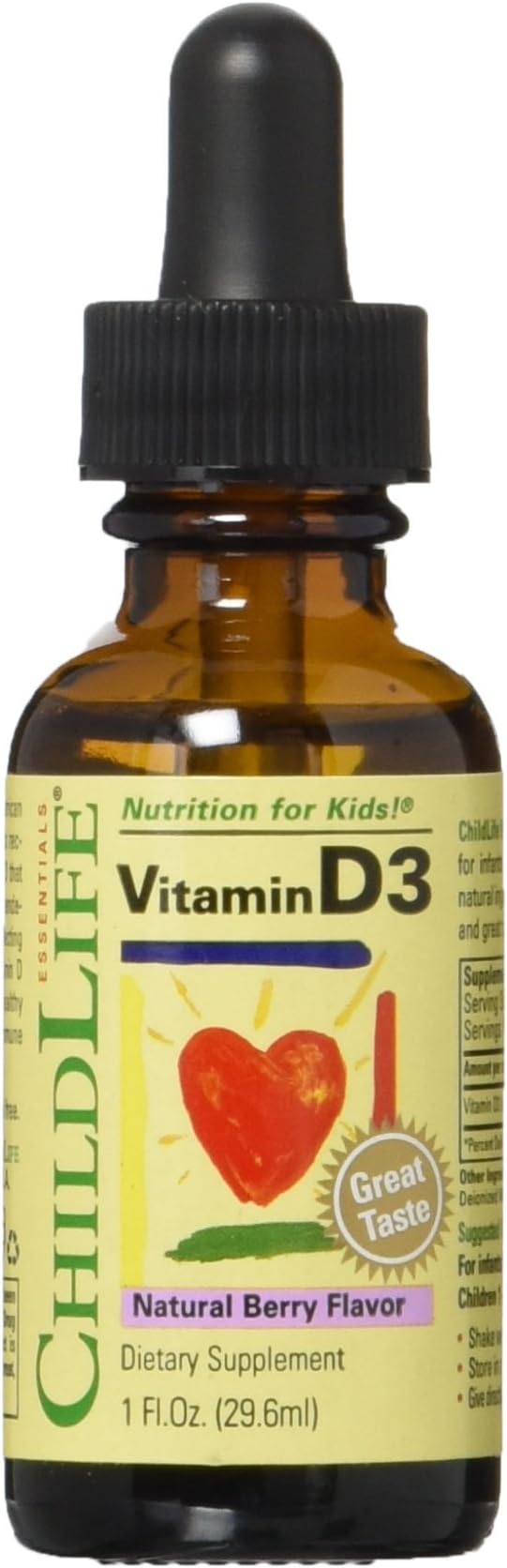 ChildLife - Vitamin D3 Mixed Berry 1 oz