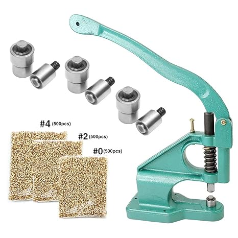 Craft Eyelets Eyelet Machine Punch Press Tool Vinyl Banner 3 Die