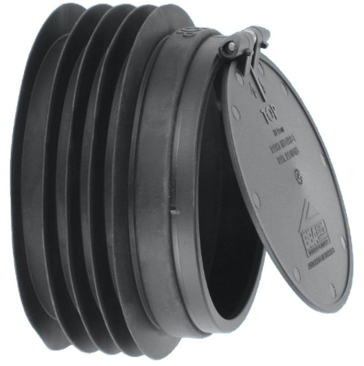 Cabinetsforbathrooms McAlpine Anti Cross-Flow and Rodent Barrier Valve For WC Toliet outlets - Color : Black