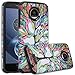 Motorola Z Droid Case, Z Droid [Shock Absorption / Impact Resistant] Hybrid Dual Layer Armor Defender Protective Case Cover for Verizon Moto Z Droid, (Colorful Tree)