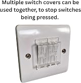 HowseHold 5 Pack Household Light Switch Guard Covers UK Fit view 6