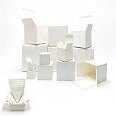 13PCS White Surprise Nesting Boxes, Prank Gift Box Assorted Sizes | Funny Gag Gift for Birthday Party Weddings Halloween Anniversaries Christmas Holidays, 1.2-5.9 Inch