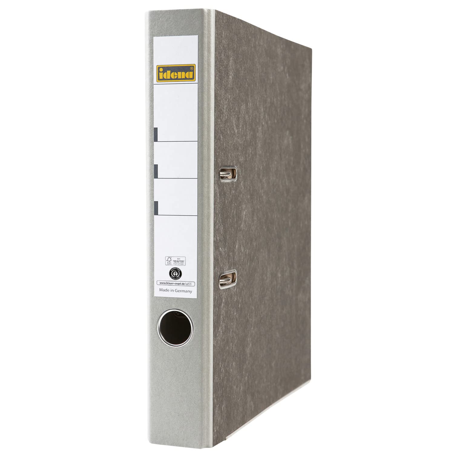IDENA ORDNER A4 5 cm FSC-Mix, Cloudy Grey