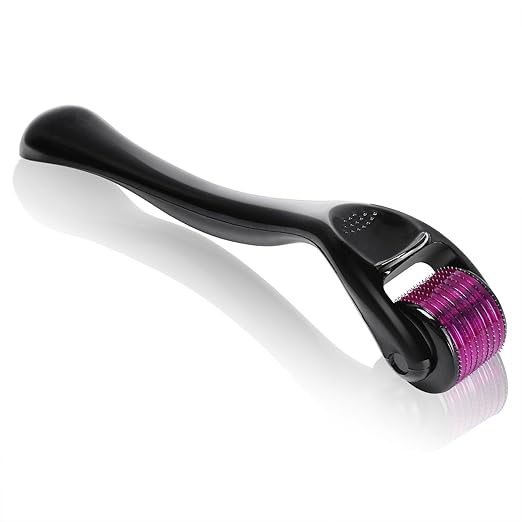 title=YOHOOLYO Dermaroller Titanio Micro-ago Roller 0,5mm con 540 Aghi per Trattamento