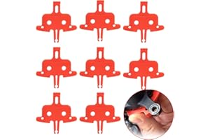 Paifeancodill Bike Brake Pads, 8 Pcs Hydraulic Bicycle Disc Brake Pads Spacer, Insert Brakes Mountain Road Bike Disc Brakes P
