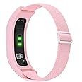 C2D JOY Elastic Nylon Bands Compatible with Garmin Vivosmart 4 tracker Replacement Bands with Case