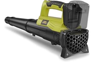 3D VO INN Leaf Blower for Dewalt 20V Battery, 450CFM Electric Leaf Blower with 130MPH,Copper Motor, Cordless Handheld for Lawn Care, Yard (Battery Not Included) (Green)