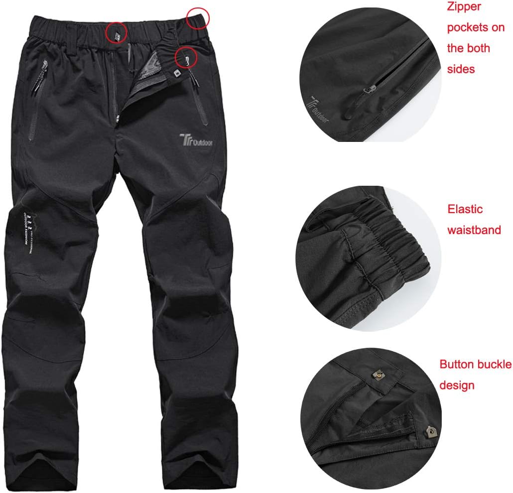 Gopune Women's Outdoor Hiking Pants Lightweight Quick Dry Water Resistant Mountain Trouser : Sports & Outdoors