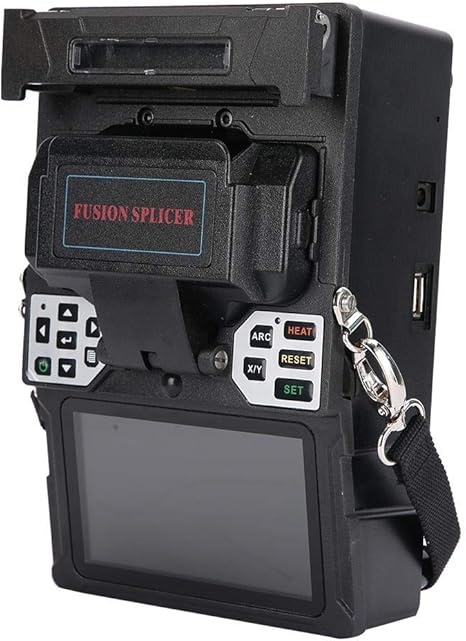 Empalmador de fusión de fibra óptica