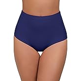 Bonneuitbebe Women Swim Bottoms High Waisted Bikini Bottom Full Coverage Swimsuit Bottoms Bathing Suit Bottom