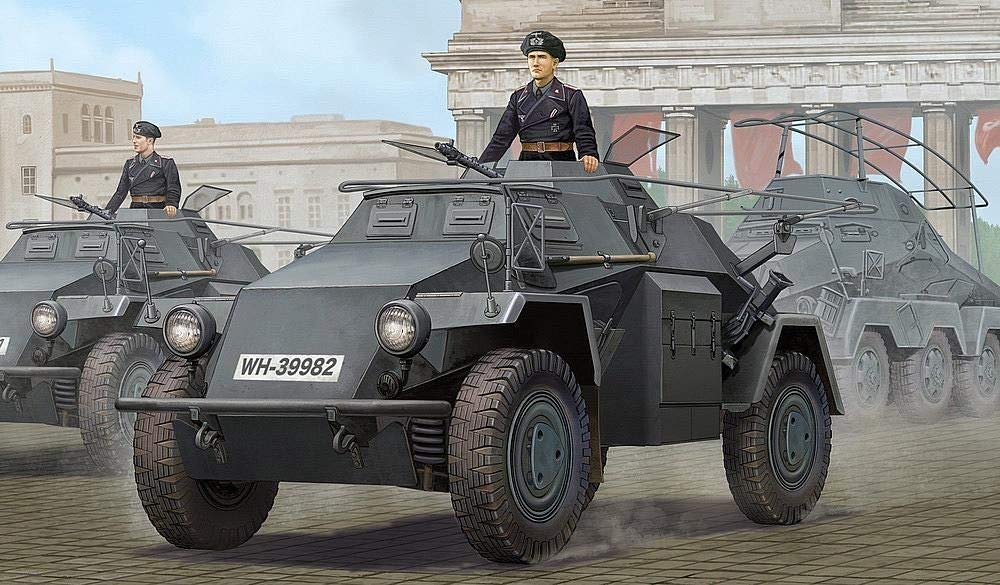 Hobby Boss 083817 Plastic Model Kit, 1/35 Light Tank Reconnaissance Car 223