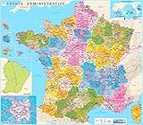 Image de France counties and districts fllat laminated 2017: IGN70049.PP