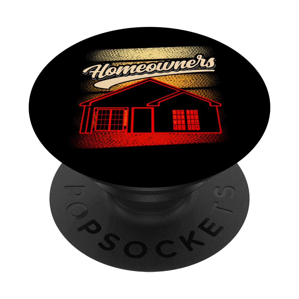 Homeowners House Landlord Home Homeowner PopSockets Swappable PopGrip
