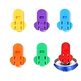 Manual Easy Can Opener, 6 Pack Colorful Soda Beer