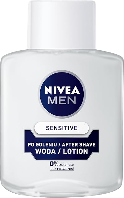 Nivea Men Sensitive Soothing Aftershave Balm for Men 100ml Alcohol-Free