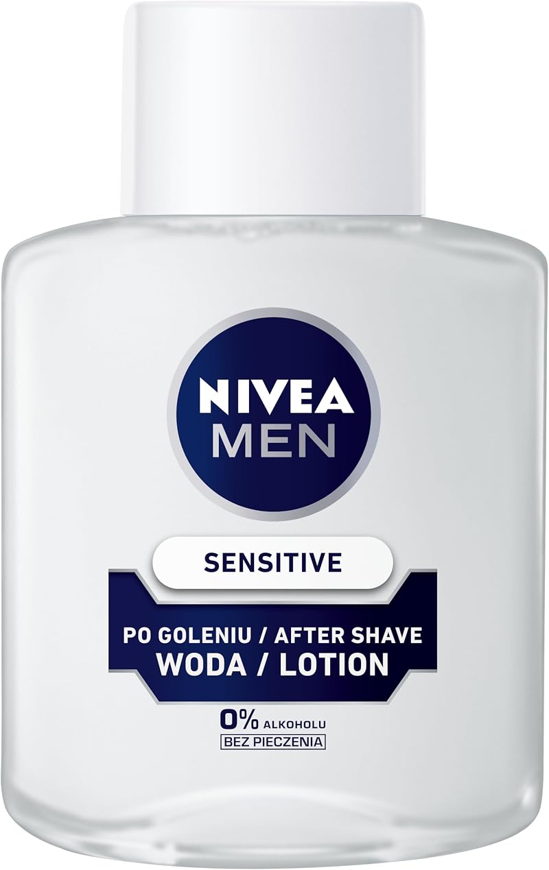 Nivea Men Sensitive Soothing Aftershave Balm for Men 100ml Alcohol-Free