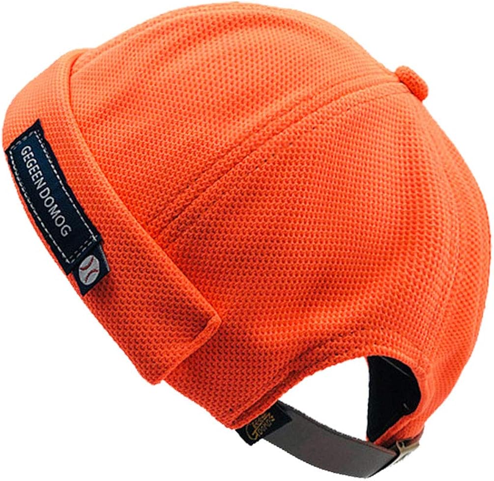 leather docker hat