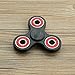 Sunnytech EDC Tri-Spinner Fidget Plastic Hand Spinner DIY Puzzels for ADHD Autism Boredom HS01- BLACK