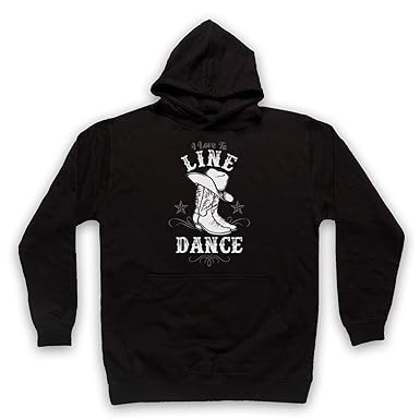 I Love To Line Dance Country Barn Dance Adults Hoodie Amazon Co