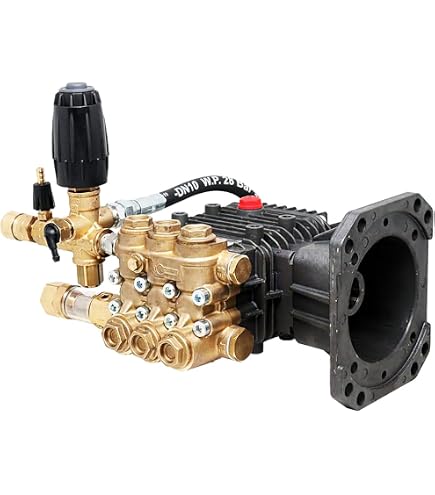 Amazon.com : Comet Triplex Plunger Pump Gas Flange, ZWD4040G, 4