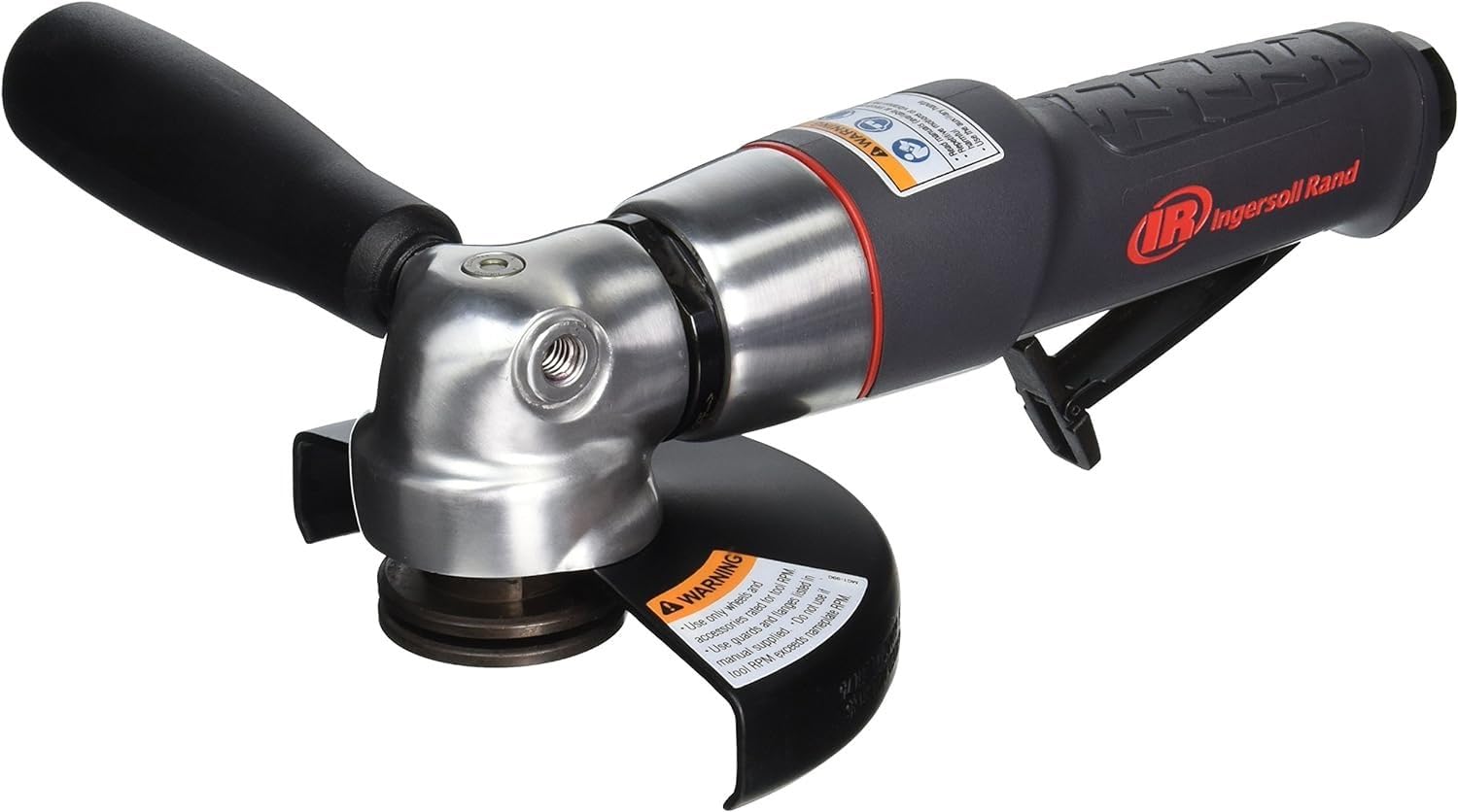 Ingersoll Rand Air-Powered Grinder 345MAX-M, Heavy-Duty Angle with 0.88 hp and 12,000 RPM Motor, 1.6 kg, 5" Bare Tool — image 1