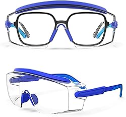 MEIGIX Anti Fog Safety Glasses Safety Goggles Over