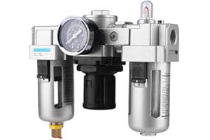 Pneumatic Lubricator, AC3000-03 SMC Air Compressor Filter Water Trap Separator Air Filter Regulator 1 (mpa) Caliber 3/8 (mm)