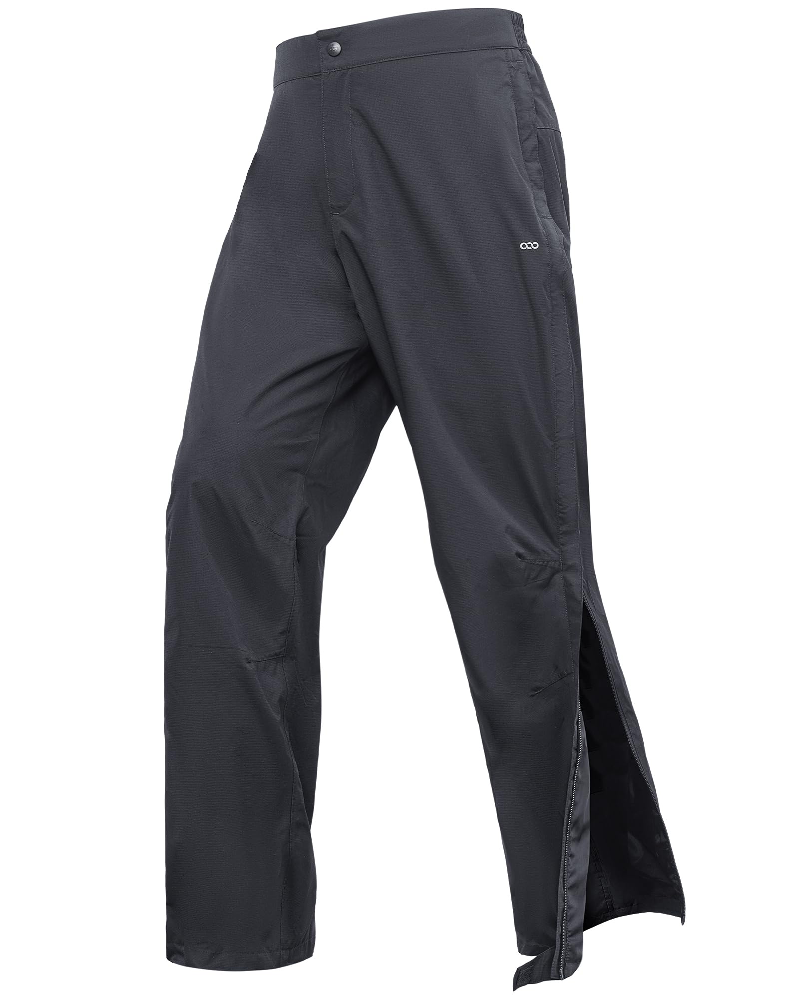 33,000ft Men's Rain Pants Full Zip Waterproof Pants