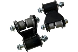 BST BSSP Pair Rear Leaf Spring Shackle 722-041 Compatible with 2005-2021 Toyota Tacoma