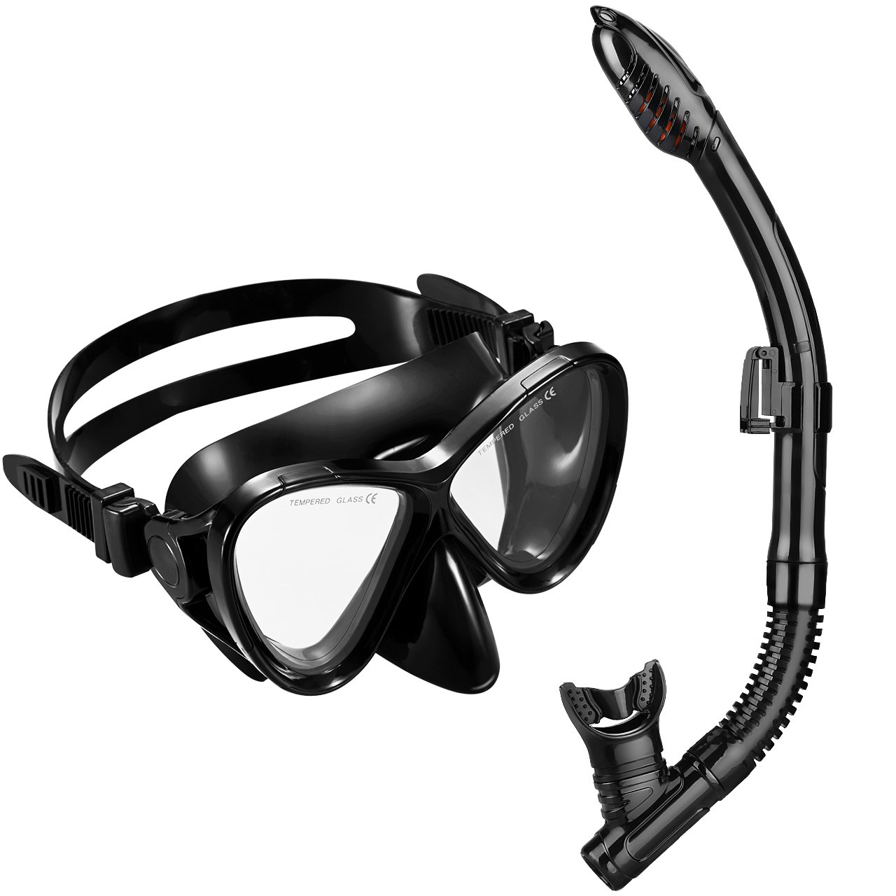 Gafas y Tubo de Buceo de OMorc Top Set de Snorkel con