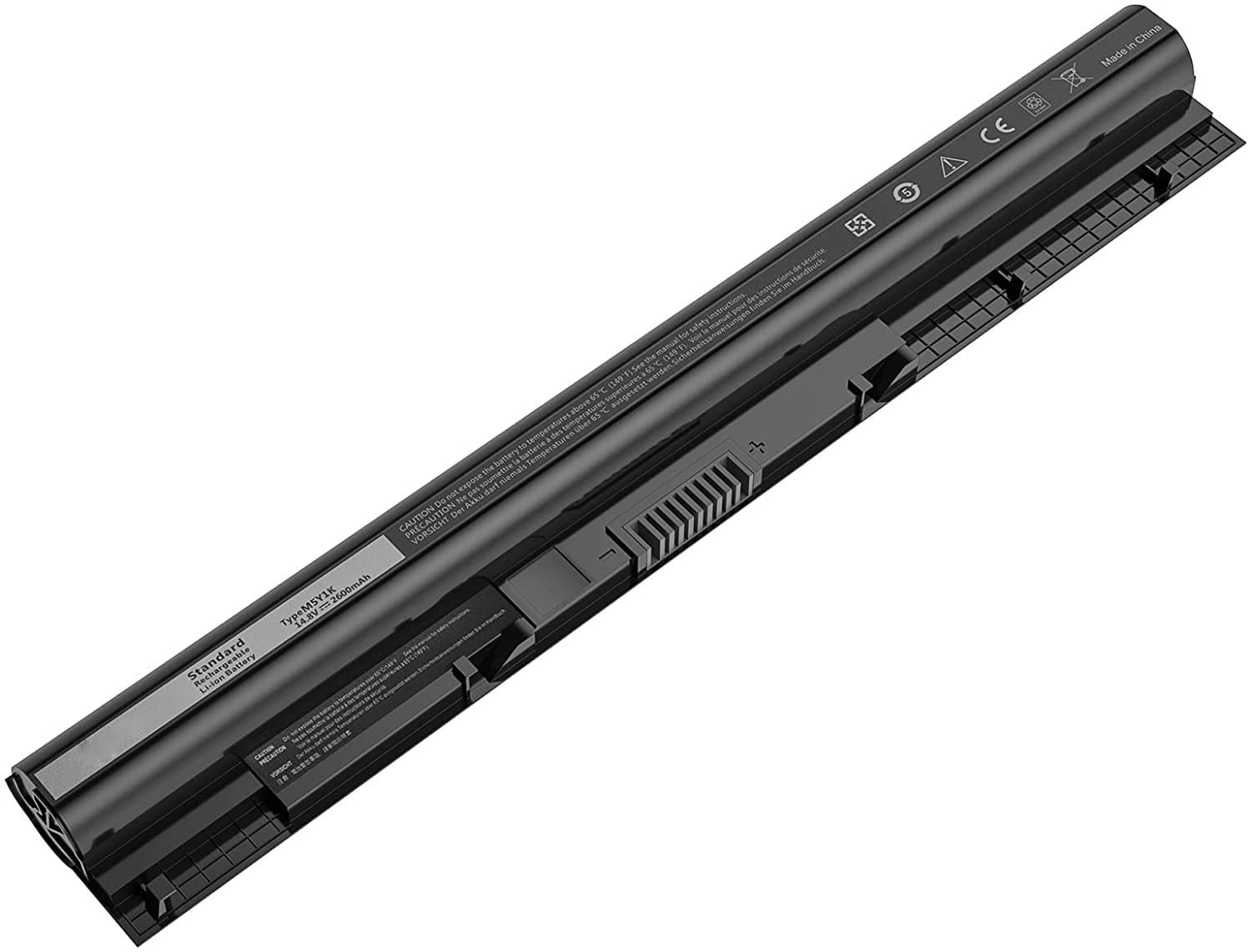 M5Y1K HD4J0 VN3N0 WKRJ2 GXVJ3 K185W Laptop Battery Replacement for Dell Inspiron 3451 3551 3567 5551 5555 5558 5559 5758 5759 Vostro 3458 3459 3468 3558 Inspiron 14 15 3000 Series(14.8V 2600mAh)