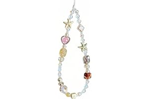 CASAPOPZ Beaded Camera Wrist Strap Cute Digital Camera Charm Lanyard Phone Charms Strap Beaded Camera Chain for Phone Bag Keychain