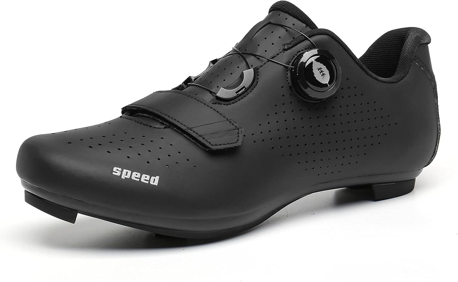 UNDAOMA Men’s Cycling Shoes Road Bike Shoes with Look Delta Cleat Compatible with Look SPD/SPD