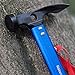 Ubens Camping Outdoor Hammer Aluminum Multi-function Hammer Tent Hammer with Carry Bag (Blue)