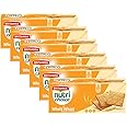 Britannia Nutri Choice Whole Wheat Salted Crackers 7.05oz (200g) - Healthy Breakfast & Tea Time Snacks (Pack of 6)