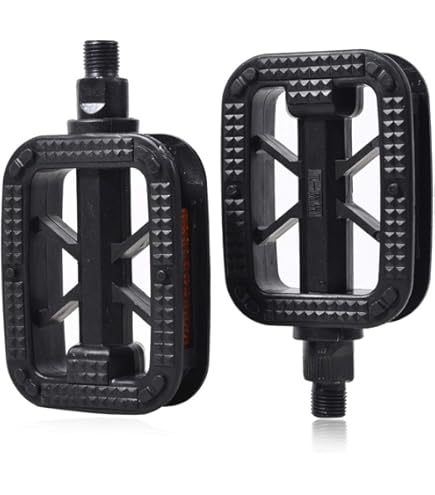 Pédales Vélo Alliage OG Bleues, Plates, Neuves, Compatibles Manivelle 1/2