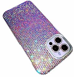 Teazgopx Bling Rhinestone iPhone 13 Pro Max Case