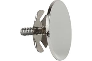 STORE FIXTURES DIRECT Round Hangrail End Cap for 1.25" Diameter Retail Round Tubes, Chrome, 10 Pack