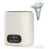 Portable Fully Automatic Washing Machine, 9L Compact Underwear Mini Washer with LCD Touch Control Screen, One-Touch Operation, Easy Installation, Ideal for Apartments, Dorms, RVs &amp; Travel, 110V