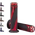 amavoler Universal Motorcycle Handlebar Grips Fits for Motorcycles with 7/8" Left Grip and 1" Right