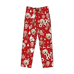 Custom Face Pajama Pants - Personalized Christmas